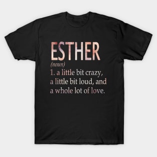 Esther Girl Name Definition T-Shirt